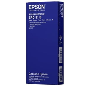 Afbeelding van Epson ERC-31 B Inktlint zwart (origineel)