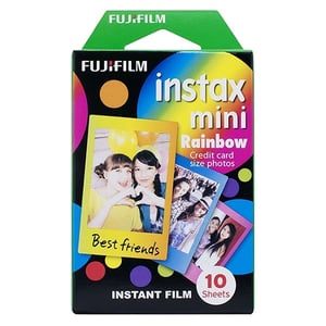 Afbeelding van Fujifilm instax mini film | Rainbow | 10 vel