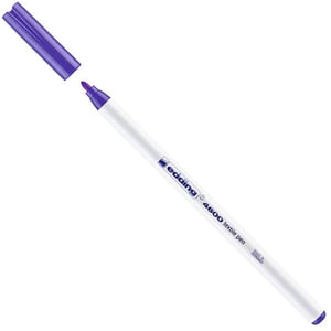 Afbeelding van Edding 4600 textielmarker | neon violet | ronde punt | 1 mm