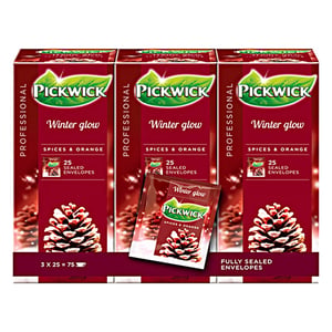 Afbeelding van Pickwick Professional Winterglow thee | 75 stuks
