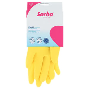 Afbeelding van Sorbo Huishoudhandschoenen | Geel | Maat M