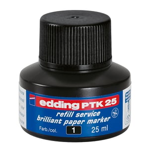 Afbeelding van Edding PTK 25 navulling | zwart | 25 ml