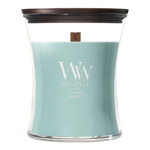 Afbeelding van Woodwick Medium Hourglass geurkaars | Sea Spray | 275 gram
