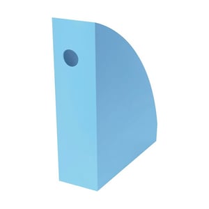 Afbeelding van Exacompta 18209D Bee Blue tijdschriftencassette | A4+ | polystyreen | lichtblauw