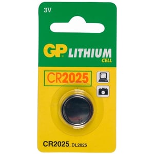 Afbeelding van GP knoopcel batterij CR2025 | lithium | 1 stuk