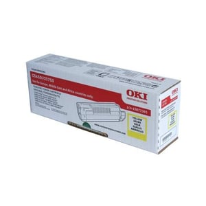 Afbeelding van OKI 43872305 toner cartridge geel (origineel)