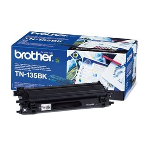 Afbeelding van Brother TN-135BK toner cartridge zwart hoge capaciteit (origineel)