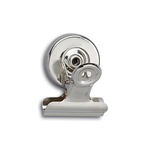 Afbeelding van Maul 2173096 papierklem | 100 mm | metaal | lichtzilver | 10 stuks