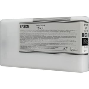 Afbeelding van Epson T6538 inktcartridge mat zwart (origineel)