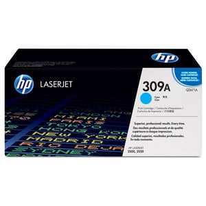 Afbeelding van HP Q2671A nr. 309A toner cartridge cyaan (origineel)