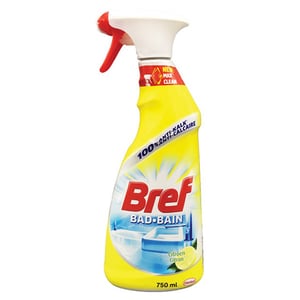 Afbeelding van Bref badkamerreiniger spray | citroen | 750 ml