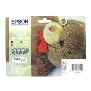 Afbeelding van Epson T0615 BK/C/M/Y serie (origineel)