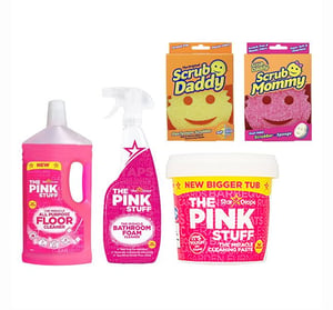 Afbeelding van The Pink Stuff & Scrub Daddy | Schoonmaakset