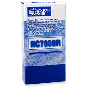Afbeelding van Star RC-700BR inktlint zwart / rood (origineel)