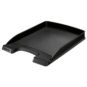 Afbeelding van Leitz 5237 brievenbak | laag | zwart | 10 stuks