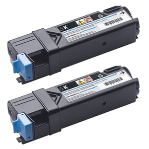 Afbeelding van Dell 593-11035 (899WG) dubbelpak toner cartridge zwart (origineel)