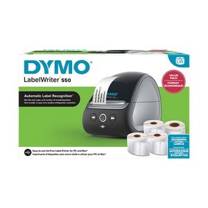 Afbeelding van Dymo LabelWriter 550 labelprinter | 4 rollen labels (tweede kans)