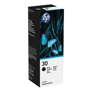 Afbeelding van HP 1VU29AE nr. 30 inktfles zwart (origineel)