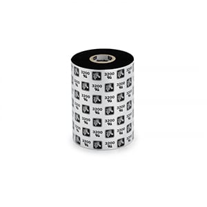Afbeelding van Zebra 3200 / 800132-101 wax/hars ribbon 33mm x 74m 12 stuks (origineel)