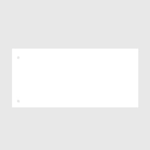 Afbeelding van Kangaro scheidingsstrook | wit | 120 x 225mm | 180 gr. | 100 stuks