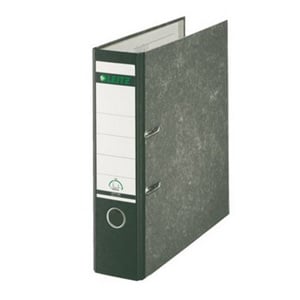 Afbeelding van Leitz 1080 ordner | A4 | karton | zwart gewolkt | 80 mm