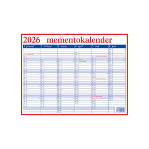 Afbeelding van Aurora Memento 20 wandkalender | 42 x 33 cm | 2-gaats | Aurora Memento 20 wandkalender | 42 x 33 cm | 2-gaats | 2027