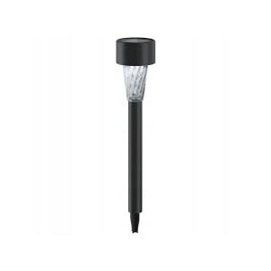 Afbeelding van Aigostar solar LED tuinfakkel | plastic | IP44 | 29.5 cm | zwart | 1 stuk