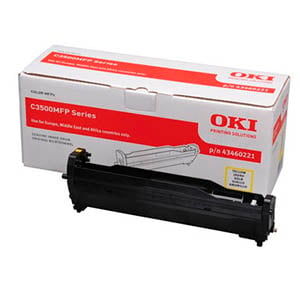 Afbeelding van OKI 43460221 drum geel (origineel)