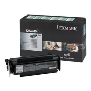 Afbeelding van Lexmark 12A7410 toner cartridge zwart (origineel)