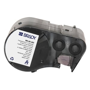 Afbeelding van Brady M5-95-492 polyester labels zwart op wit | 9,53 mm x 41,28 mm (origineel)