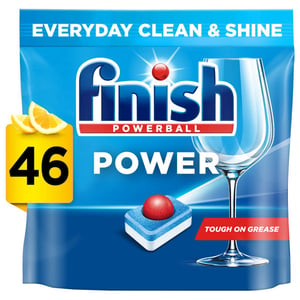 Afbeelding van Finish Powerball All-in-1-Max vaatwastabletten | Lemon | 45 stuks