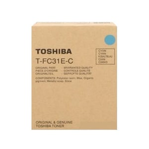 Afbeelding van Toshiba T-FC31EC toner cartridge cyaan (origineel)