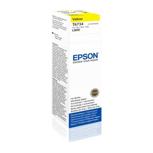 Afbeelding van Epson T6734 inktcartridge geel (origineel)
