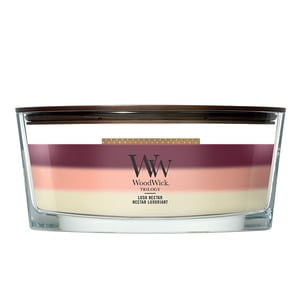 Afbeelding van Woodwick Trilogy Ellipse geurkaars | Lush Nectar | 454 gram