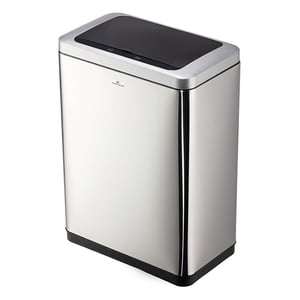 Afbeelding van Durable 342423 No Touch vuilnisbak | met sensor | RVS | metaal | 2x20 liter