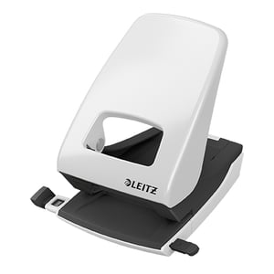 Afbeelding van Leitz 51380085 NeXXt perforator | metaal | grijs | 2-gaats | tot 40 vel