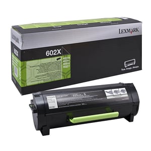 Afbeelding van Lexmark 60F2X00 nr. 602X toner cartridge zwart extra hoge capaciteit (origineel)