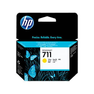 Afbeelding van HP CZ132A nr. 711 inktcartridge geel (origineel)