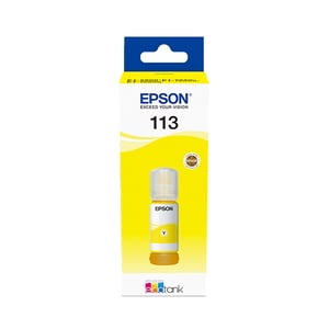 Afbeelding van Epson 113 inktfles geel (origineel)