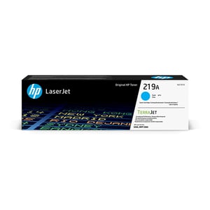 Afbeelding van HP 219A (W2191A) toner cartridge cyaan (origineel)