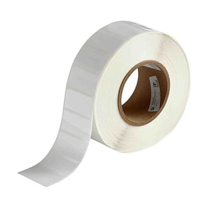Afbeelding van Brady THT-17-533-3 label verwijderbaar polyester glanzend wit 50,80 x 25,40 mm (origineel)