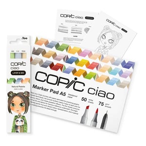 Afbeelding van Copic Ciao Layer & Mix 3D starterset | Manga Natural | 5 stuks