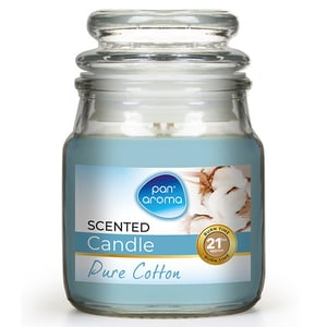 Afbeelding van Pan Aroma Geurkaars Met Deksel | Pure Cotton | 215 gram