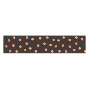 Afbeelding van Folia washi tape | koperen stippen | 5 meter | 1 stuk
