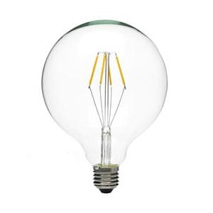 Afbeelding van Q-Nomic E27 filament LED-gloeilamp | DIMBAAR | 4W (40W) |  warm wit | G80 glas