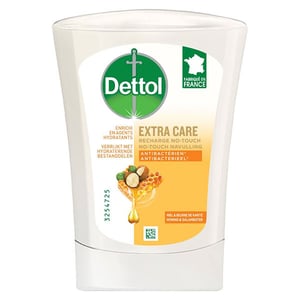 Afbeelding van Dettol Extra Care Handzeep No-Touch  Navulling | Honing & Galamboter | 250 ml