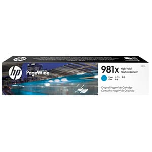 Afbeelding van HP L0R09A nr. 981X inktcartridge cyaan hoge capaciteit (origineel)