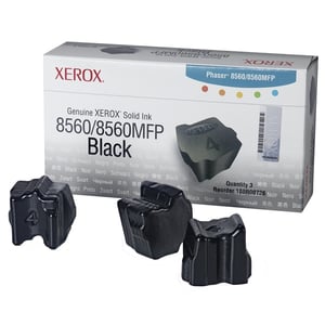 Afbeelding van Xerox 108R00726 solid inkt zwart 3 stuks (origineel)