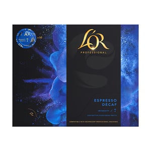 Afbeelding van L'OR Espresso Professional Decaf Intensity 7 koffiediscs | 50 stuks