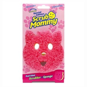Afbeelding van Scrub Daddy | Scrub Mommy Cat Edition | roze